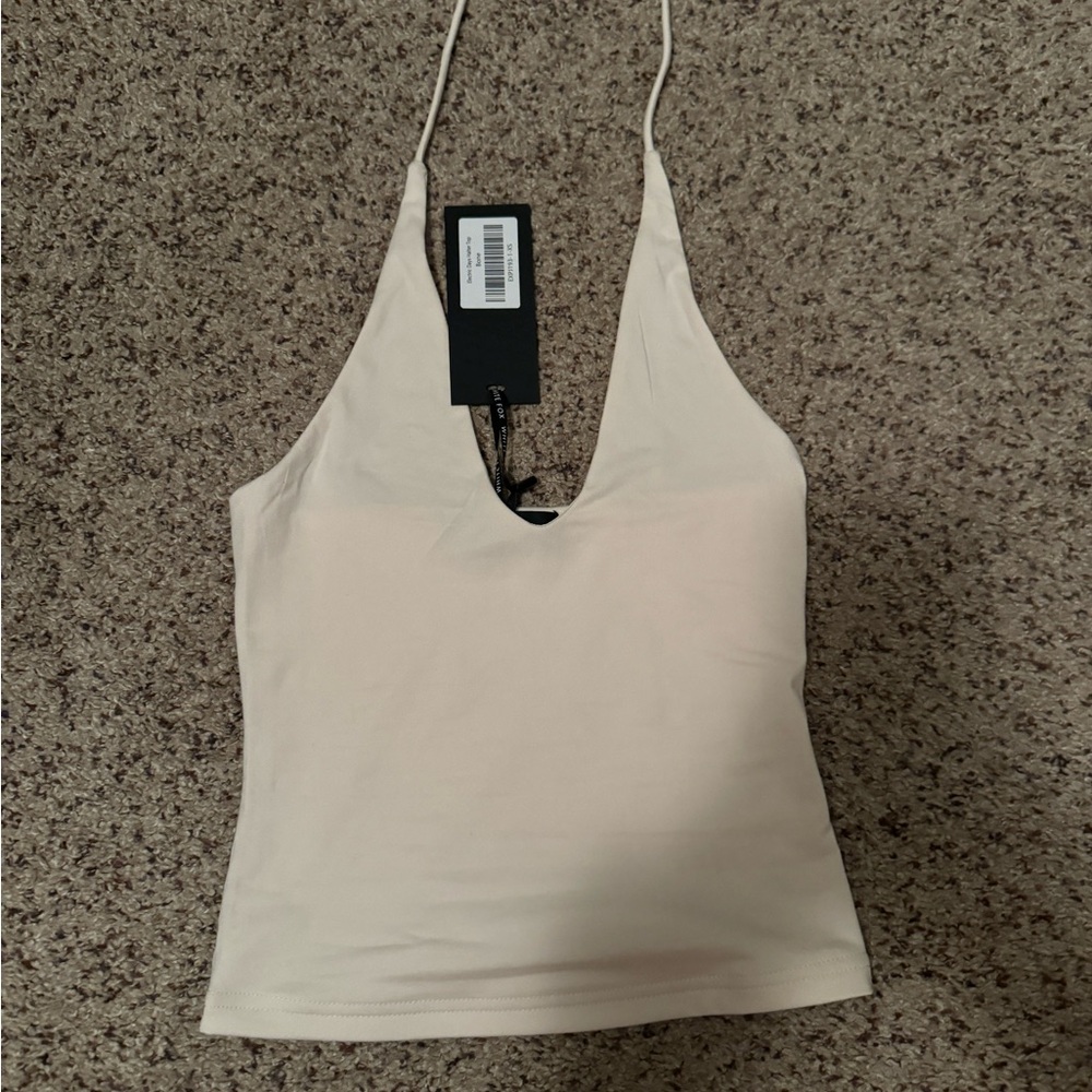 White Fox Electric Days Halter Top